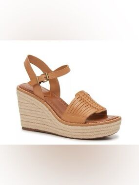 Crown Vintage Hendra Espadrille Wedge Sandals Size 8 NWOT Boho Festival Indie